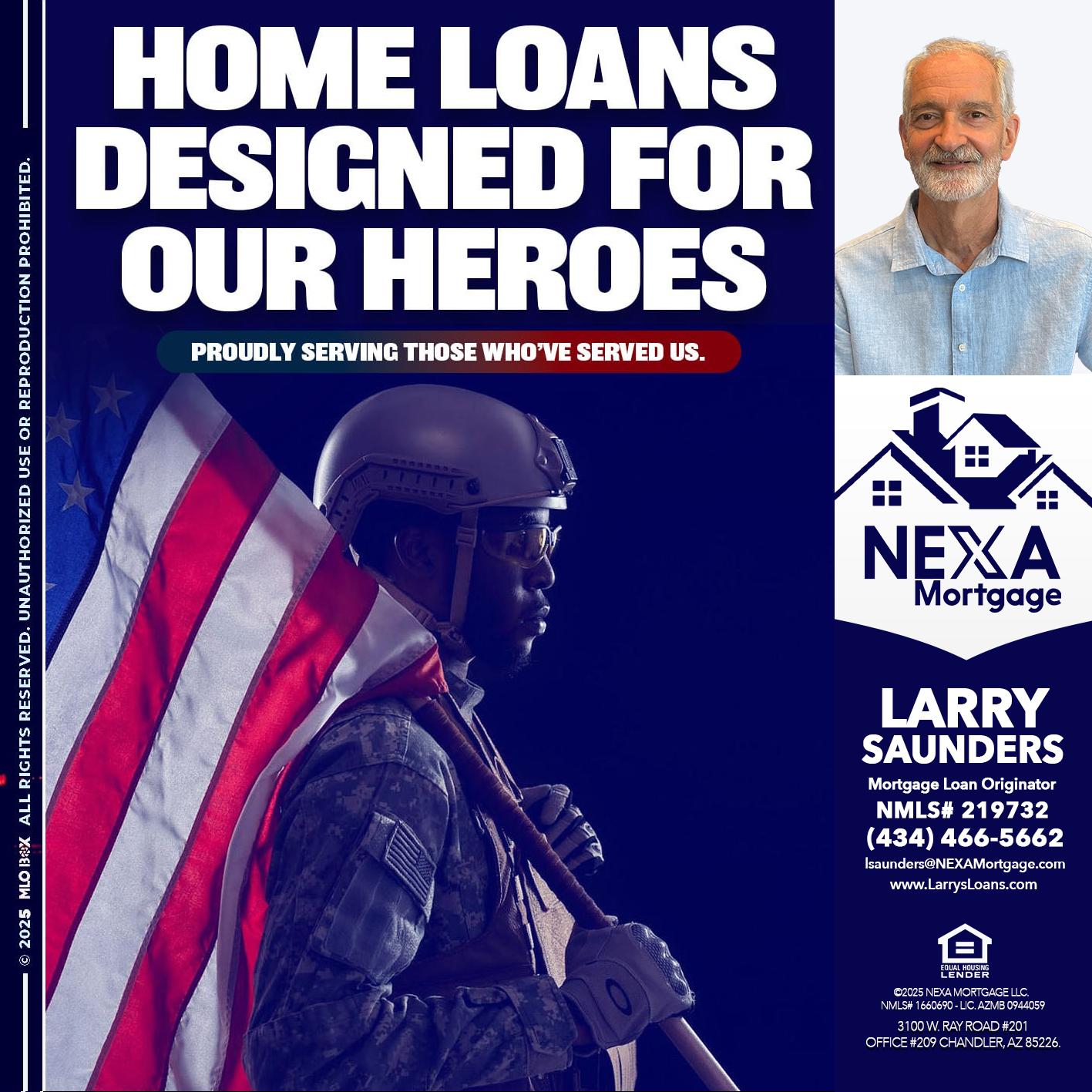 home loans - Larry Saunders -Mortgage Loan Originator