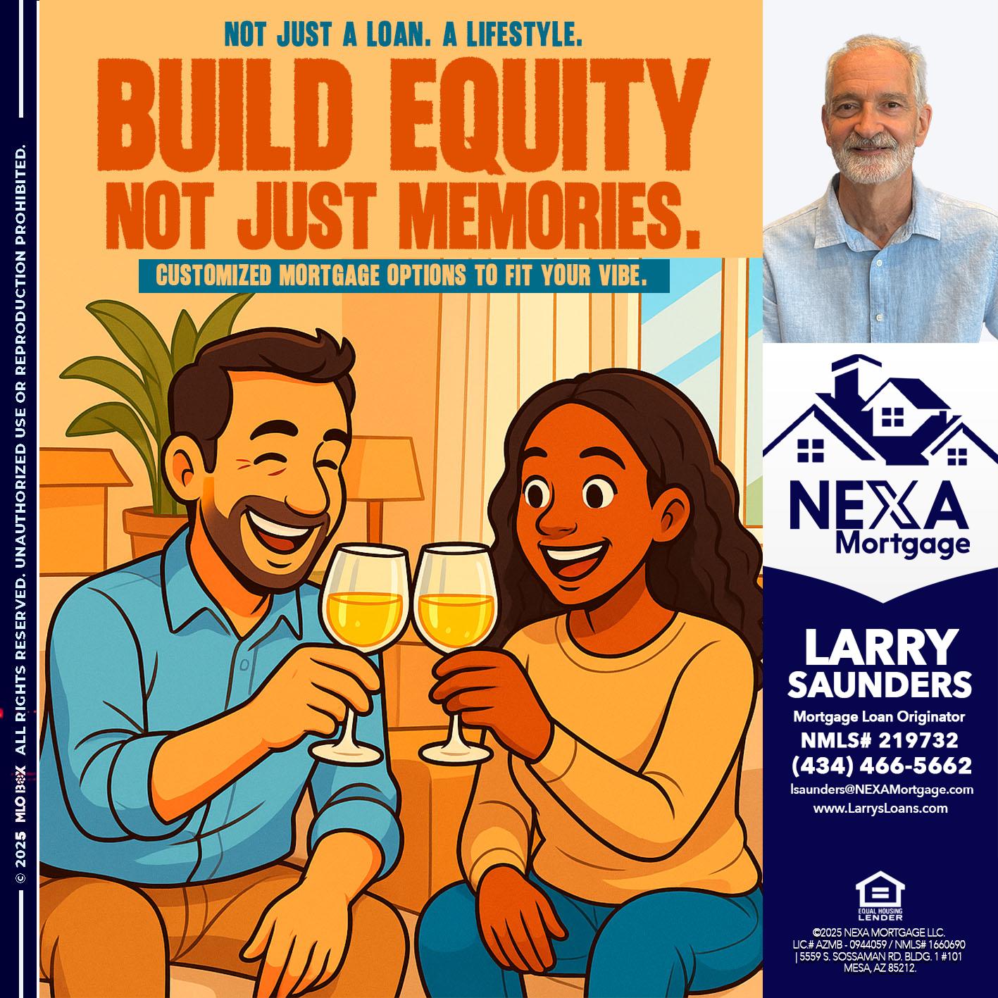 BILD EQUITY - Larry Saunders -Mortgage Loan Originator