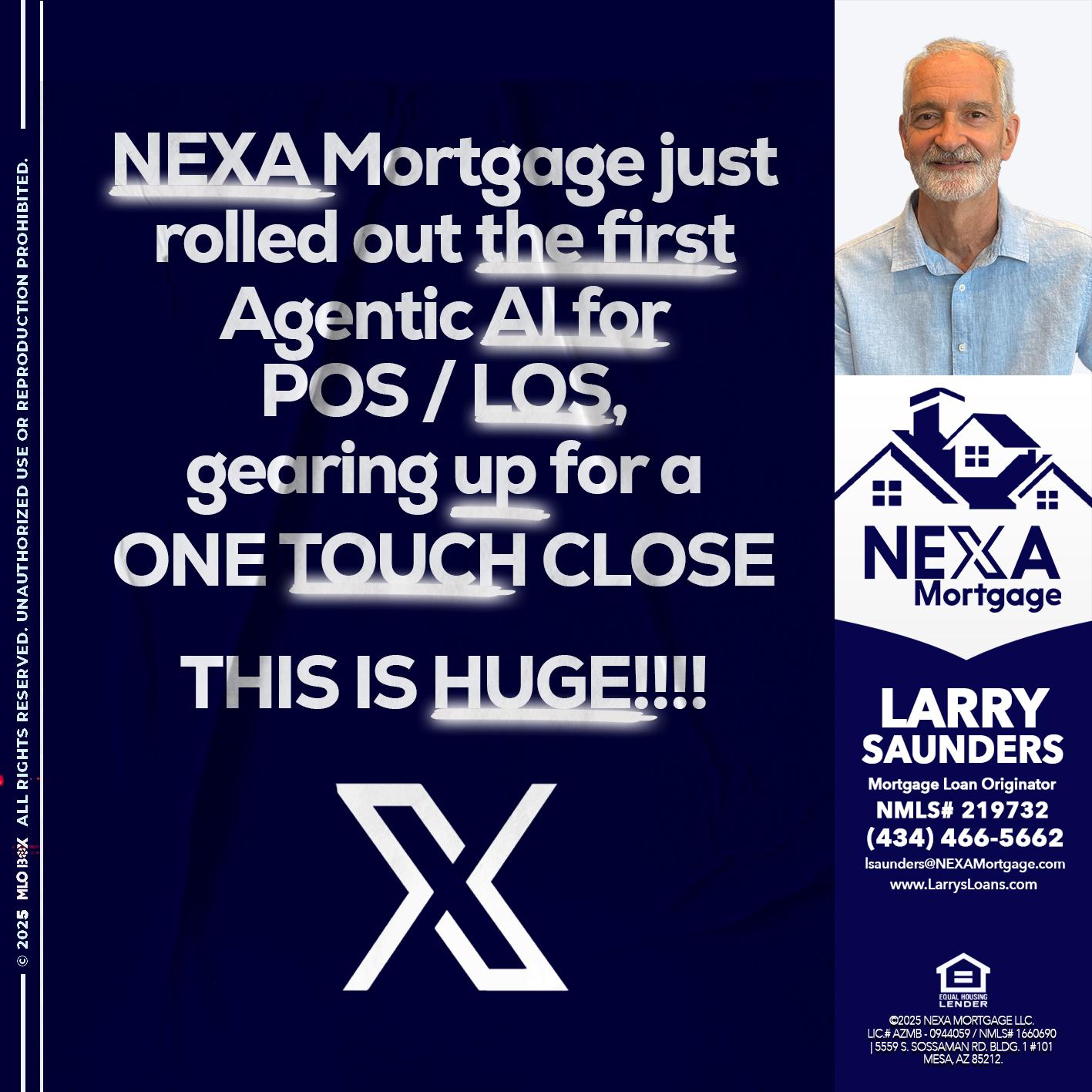 NEXA MORTGAGE - Larry Saunders -Mortgage Loan Originator