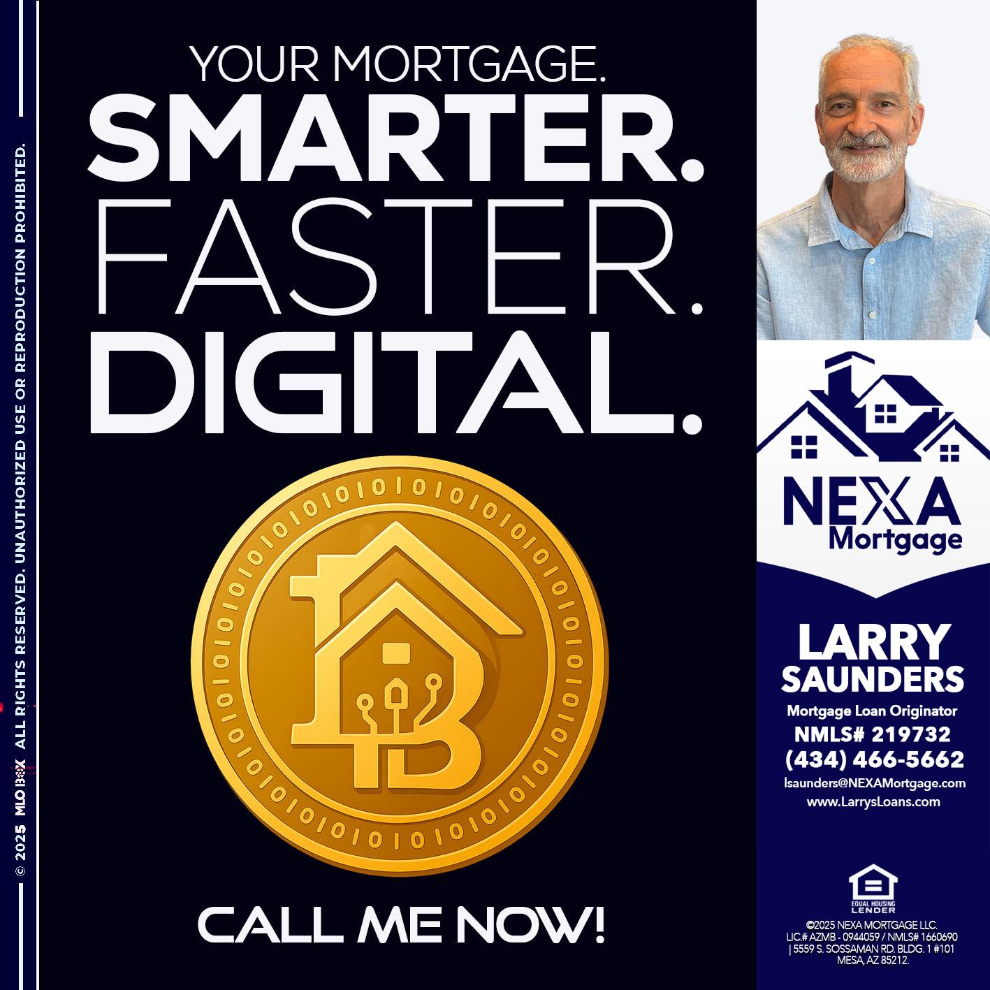 YOUR MORTGAGE - Larry Saunders -Mortgage Loan Originator
