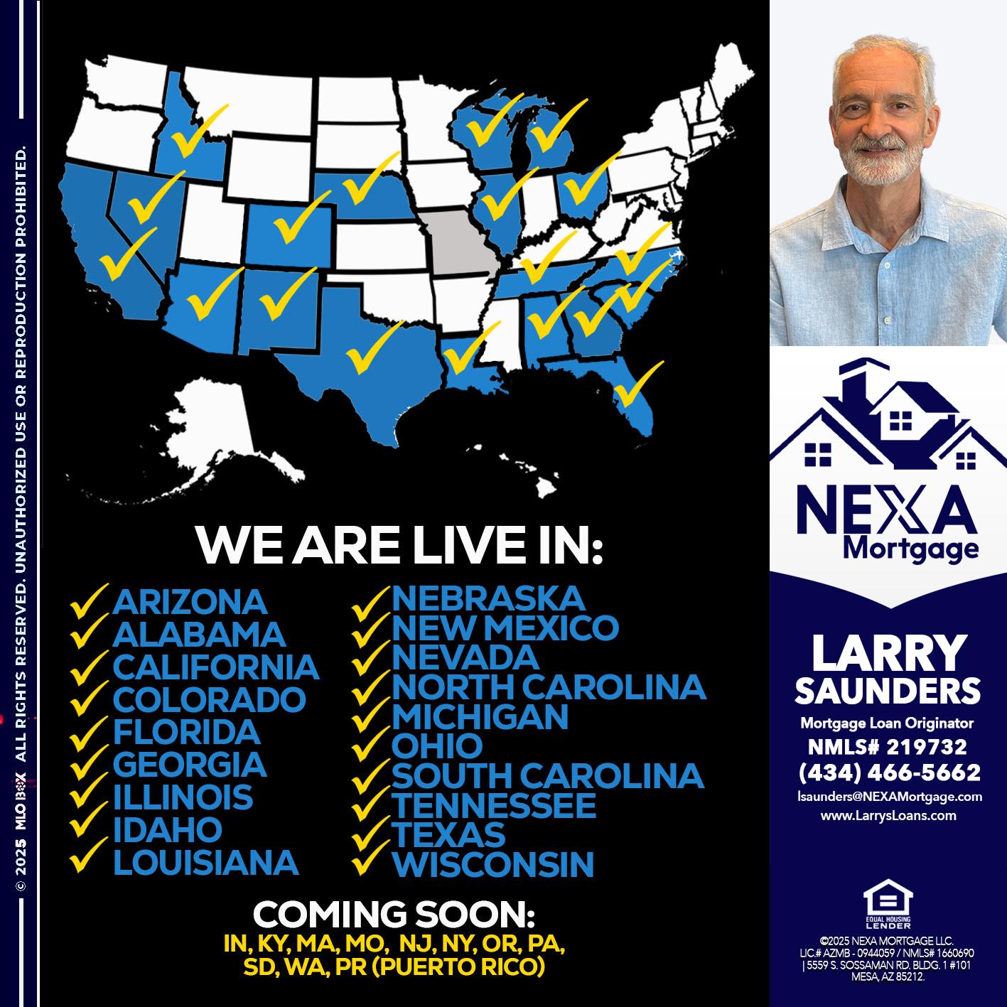 New Mexico live - Larry Saunders -Mortgage Loan Originator