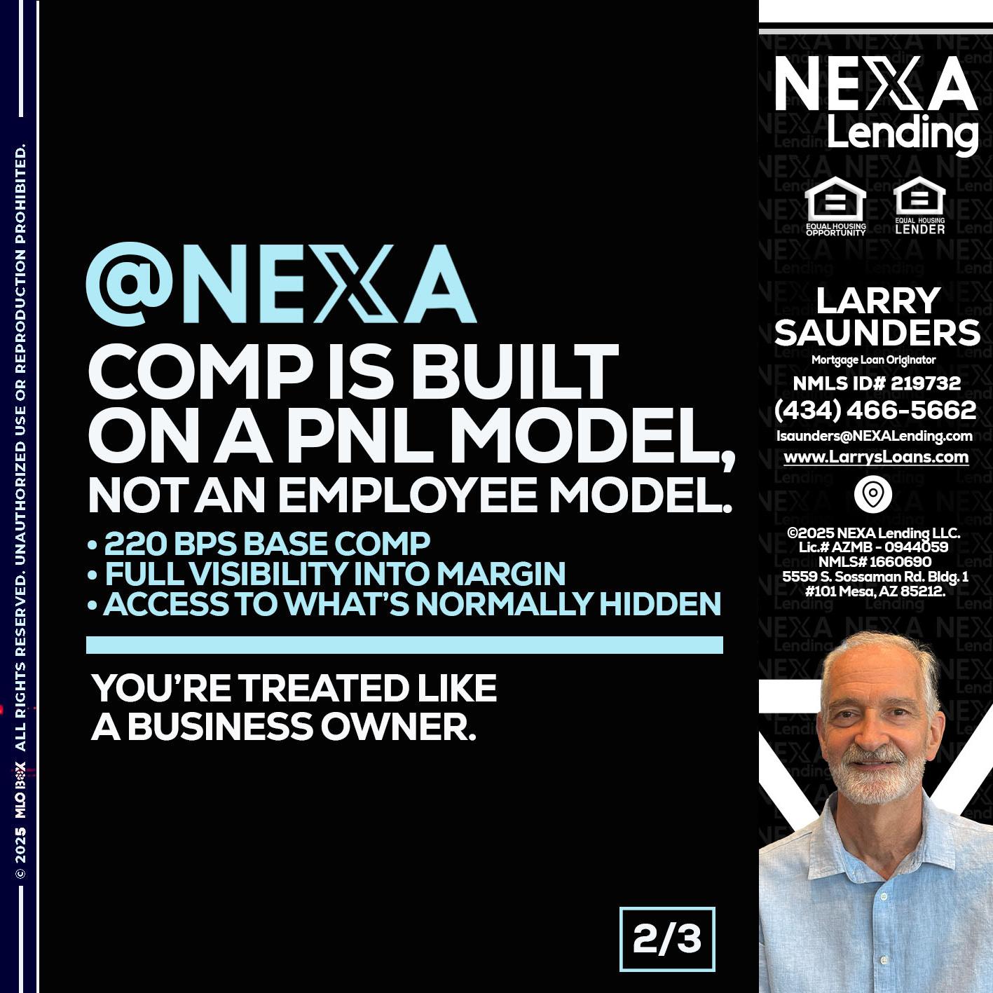 2 OF 3 - Larry Saunders -Mortgage Loan Originator