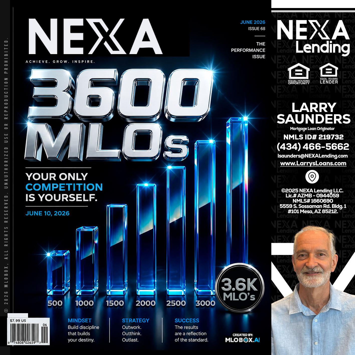 3600 MLOs - Larry Saunders -Mortgage Loan Originator