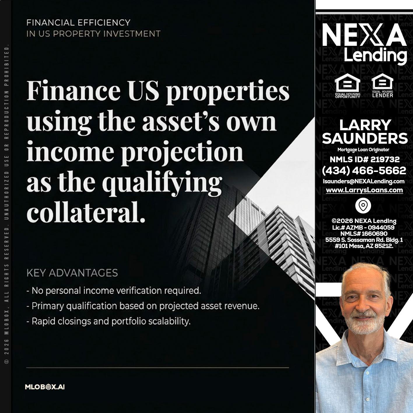 finance US - Larry Saunders -Mortgage Loan Originator